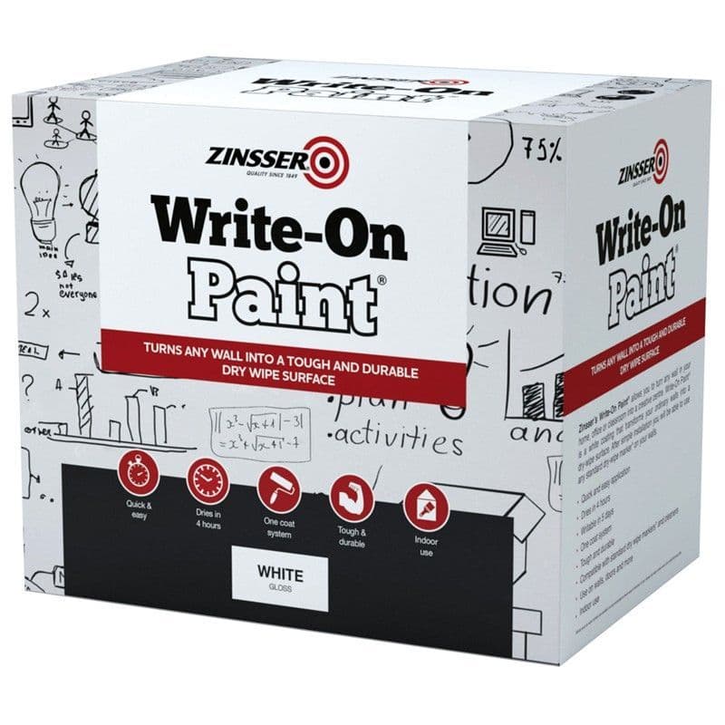 Zinsser Write-On Paint Kit 2.5L