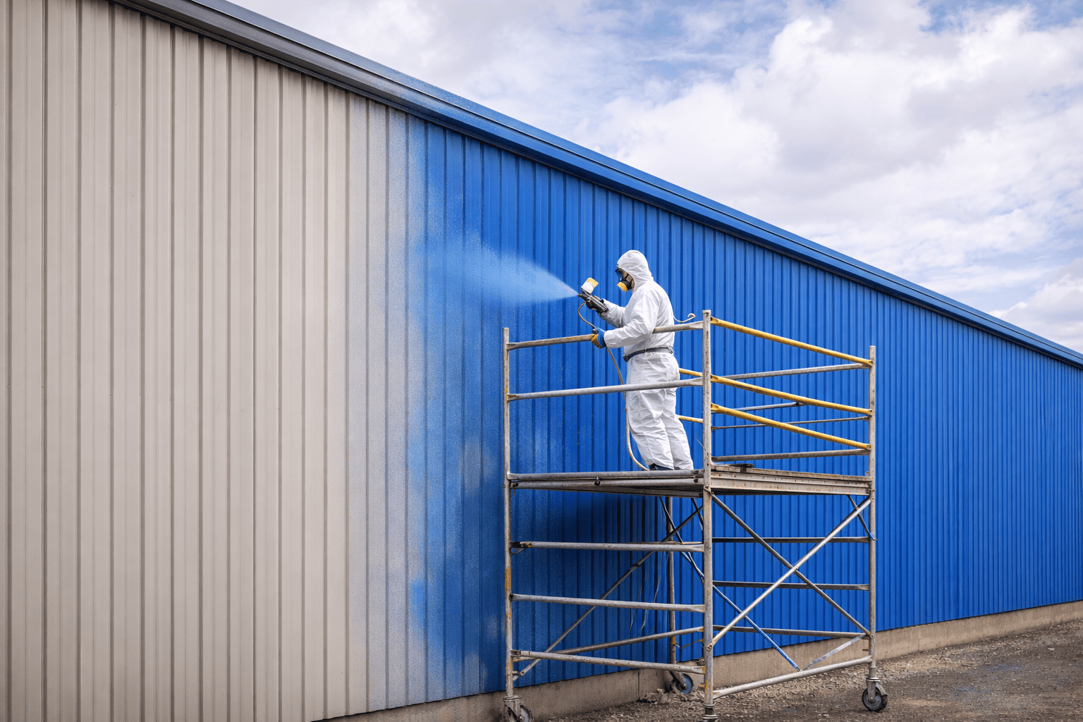Cladding paint