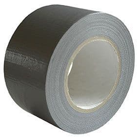 3M 1900 Duct Tape 1900 Black 75mm (3in) x 50m