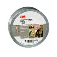 3M 1900 Duct Tape 1900 Silver 50mm (2in) x 50m