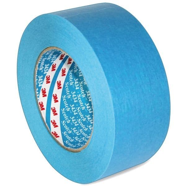 3m 3434 Blue Car Trim Protection Tape 2in - 50mm x 50m