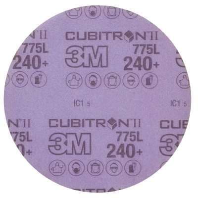3M Cubitron II Hookit Film Disc 775L 150 mm No Hole