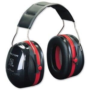 3M Peltor Optime III Headband Ear Muff Defenders High Noise Level Reduction 30dB Ref H540A-411-SV