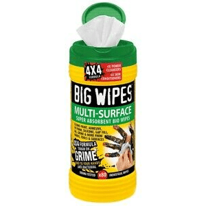 Big Wipes 4x4 Multi-Surface Cleaning Wipes (tub of 80)
