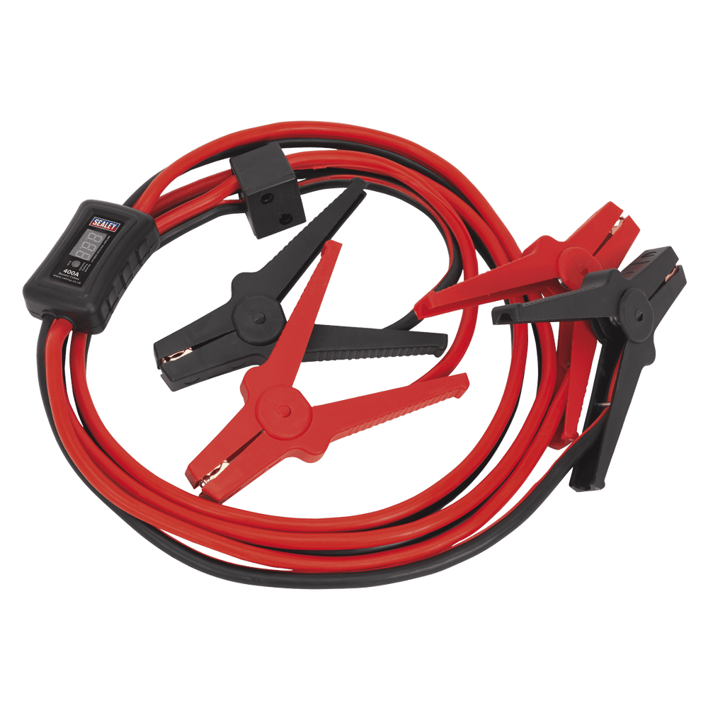 Booster Cables 16mm² x 3m CCA 400A with Electronics Protection