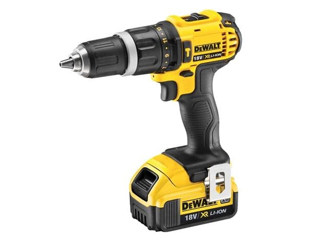 DCD785M2 DeWalt Cordless Compact Combi Drill 2 Speed 18 Volt 2 x 4.0ah Li-Ion