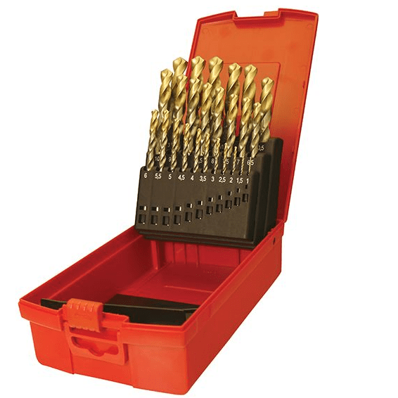Dormer A095204 HSS TiN Coated Jobber Drill Set 25 Pc