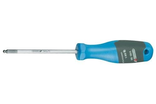 Gedore Bk 3C-Screwdriver 3 mm For In-Hex Screws (With Ball End)