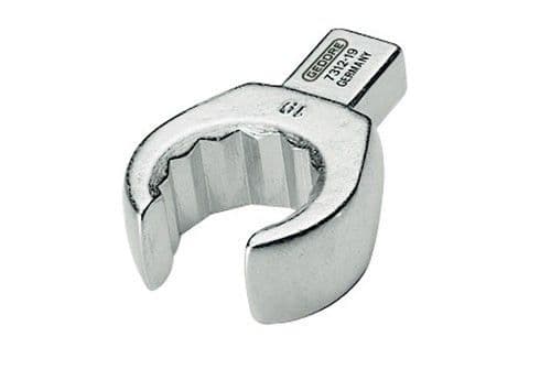 Gedore Rectangular Flared End Fitting Se 9X12, 10 mm
