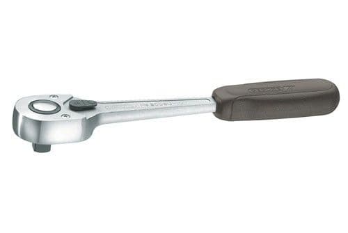 Gedore Reversible Ratchet 3/8" 200 mm With Lever Change And Centre Locking