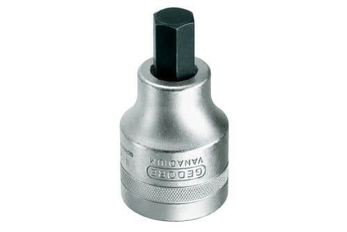 Gedore Screwdriver Bit Socket 1" 17 mm