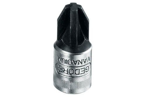 Gedore Screwdriver Bit Socket 1/4" Pz 4