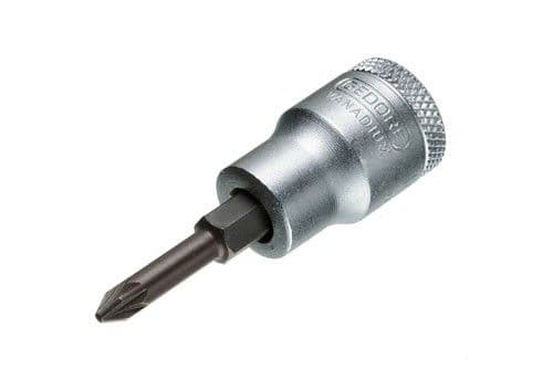 Gedore Screwdriver Bit Socket 3/8" Pz 1