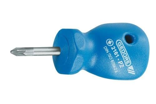 Gedore Screwdriver Stubby Pz 2