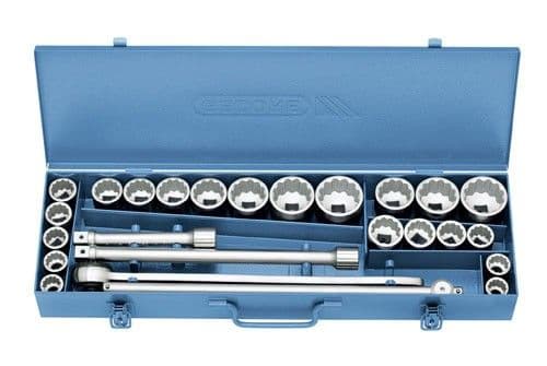 Gedore Socket Set 3/4" mm + Af