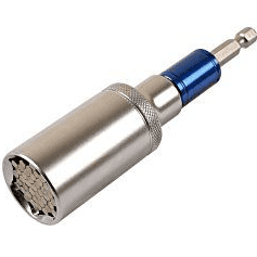 Laser Survivor socket with quick chuck end