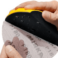 Mirka Basecut 150mm velcro sanding disc 15 hole Box of 100