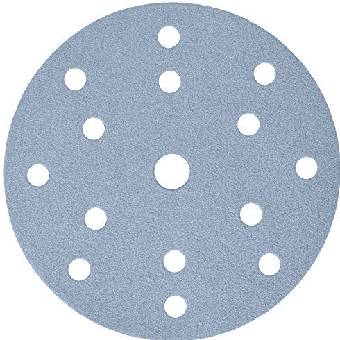 Mirka Basecut 150mm velcro sanding disc 15 hole Box of 100
