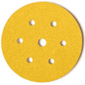 Mirka Gold Abrasive Discs Velcro 150mm 6 + 1 Holes