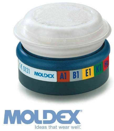 Moldex 9730 EasyLock Combined Filter A1B1E1K1HgP3 R D