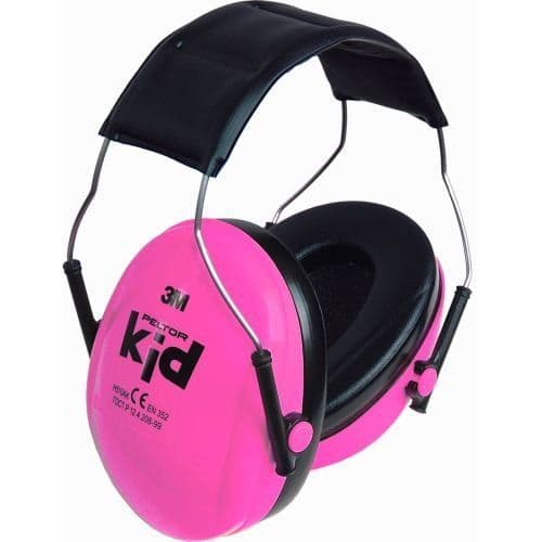 Peltor Kid Ear Muffs Neon Pink