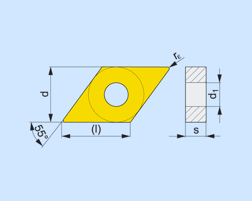 Pramet Turning Insert DNMG T9325 (pack of 10)
