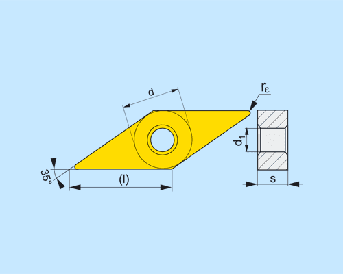 Pramet Turning Insert VNMG T9325 (pack of 10)