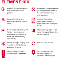 Rotabroach Element 100 Magnetic Drill