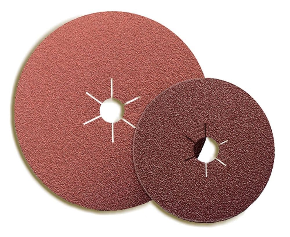 SAIT SAITDISC-D 2A Flat Aluminium Oxide 6 Slot 115mm Discs (100 discs)