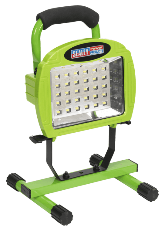 Sealey Cordless 30SMD LED Rechargeable Portable Floodlight Lithium-ion