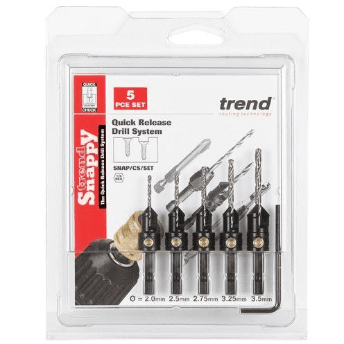 Trend SNAP/CS/SET 5 Piece Countersink Set