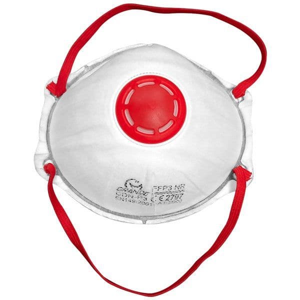 Worksafe CDN-P3/20 FFP3 Face Mask with Valve - Pack of 20