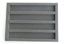 00 Gauge Foam Case Tray Insert - 360mm x 265mm x 50mm