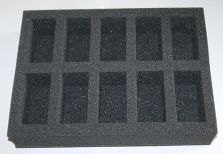 10 Compartment Case Tray Insert - 360mm x 265mm x 60mm