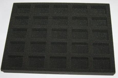 25 Figure Foam Tray Case Insert