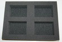 4 Compartment Case Tray Insert - 360mm x 265mm x 60mm