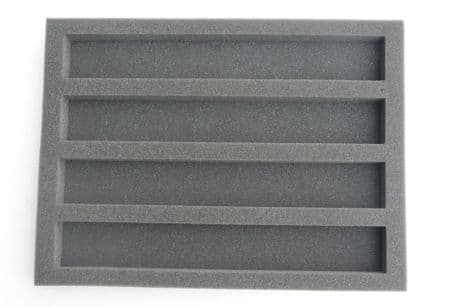 Railway Carriage Foam Case Tray Insert - 360mm x 265mm x 25mm