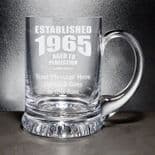 Birthday Birth Year Tankard PERSONALISED ENGRAVED ref ATPT