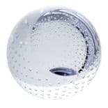 Caithness Glass Bubble Paperweight Clear, PERSONALISED ref CCBP