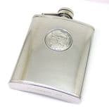 Ex-Servicemans Remembrance Hip Flask PERSONALISED ref HIPEX