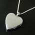 Family Locket (heart) for 4 photos, Silver, personalised ref. FHL1