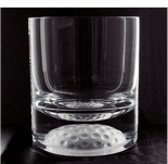 GOLF BALL Whisky Tumbler, PERSONALISED, ref GBWT