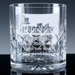Grandfather Whisky Glass, Personalised ref GPWG