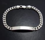 Ladies Silver ID Bracelet SLIGHT SECONDS Personalised ref. LID1S