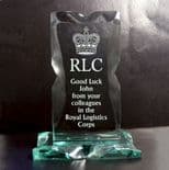 Military Crest Award PERSONALISED Forces Emblem ref MAG1