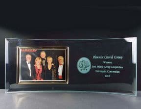 Military Emblem Glass Photo Frame PERSONALISEDref PFML