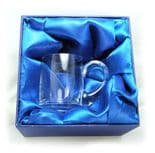 Personalised Baby or Christening Tankard Mug, Crystal Glass, ref GCM1