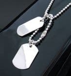 Personalised Dog Tag Pendants