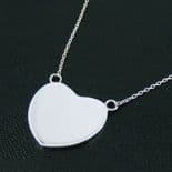 Personalised Heart Pendant, silver ref. STCP