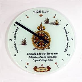 Personalised Tide Clock, ref PGTC